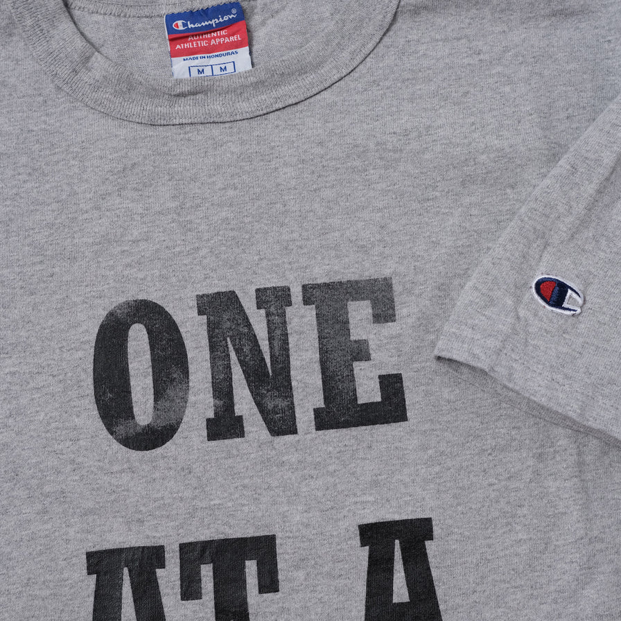 Vintage Champion One At A Time T-Shirt Medium