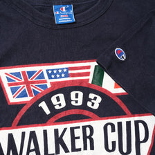 Vintage 1993 Champion Walker Cup T-Shirt Large