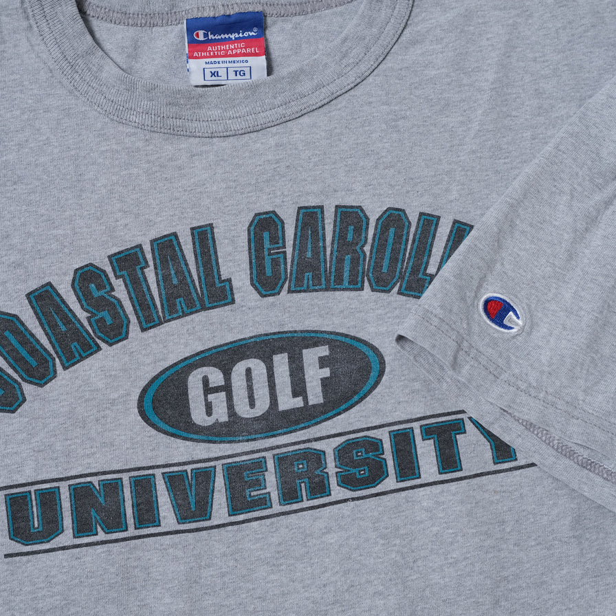 Vintage Champion Coastal Carolina Golf T-Shirt XLarge