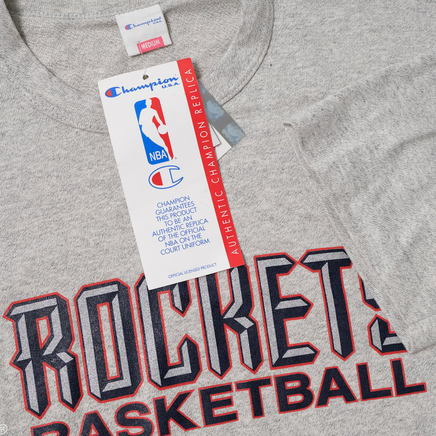 Vintage Deadstock Champion Houston Rockets T-Shirt Medium