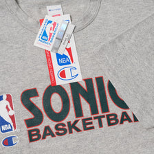 Vintage Deadstock Champion Seattle Supersonics T-Shirt Large