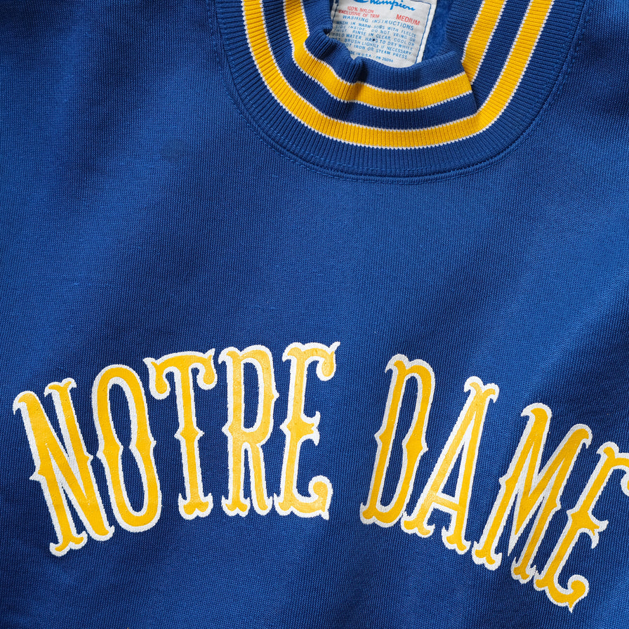Vintage Champion Notre Dame Sweater Medium
