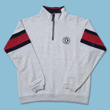 Vintage Champion Q-Zip Sweater Medium