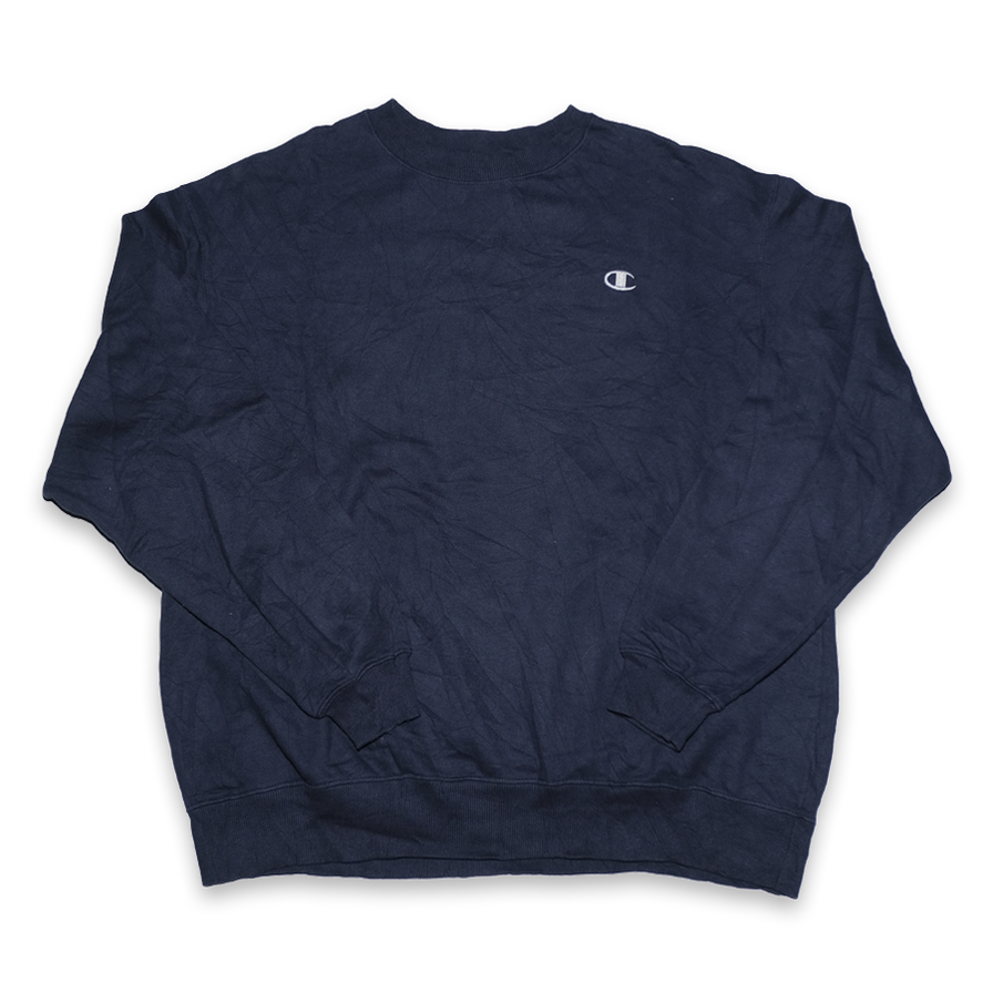 Vintage Champion Chest Logo Sweater XLarge - Double Double Vintage