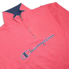 Champion Q-Zip Sweater Small - Double Double Vintage
