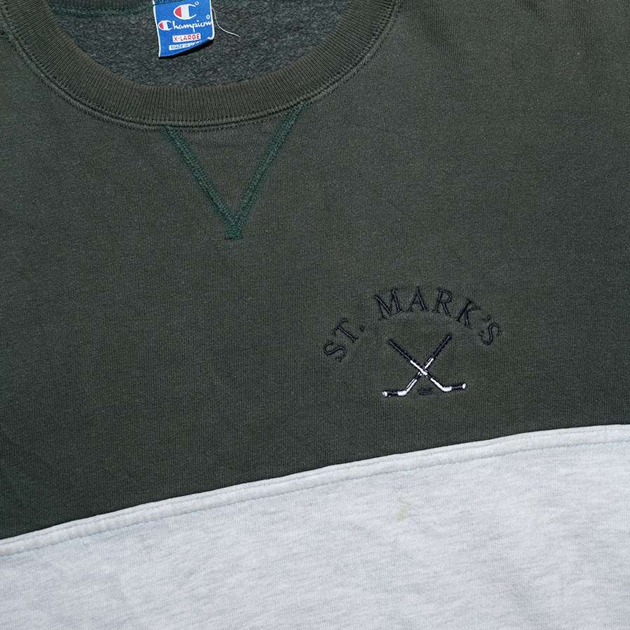 Vintage Champion St. Mark's Sweater Large