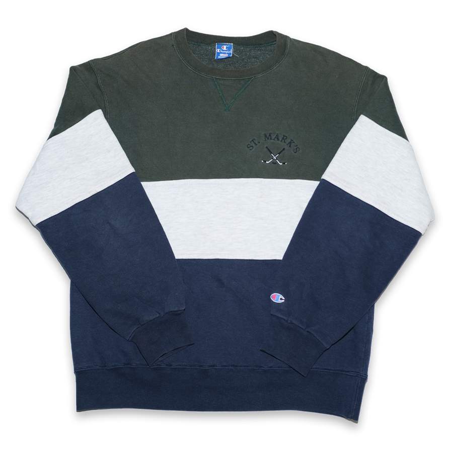 Vintage Champion St. Mark's Sweater Large