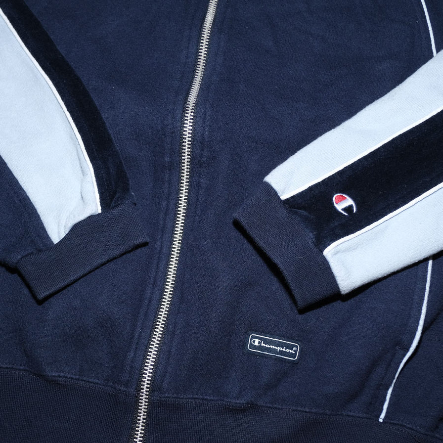 Champion Sweat Jacket Small - Double Double Vintage