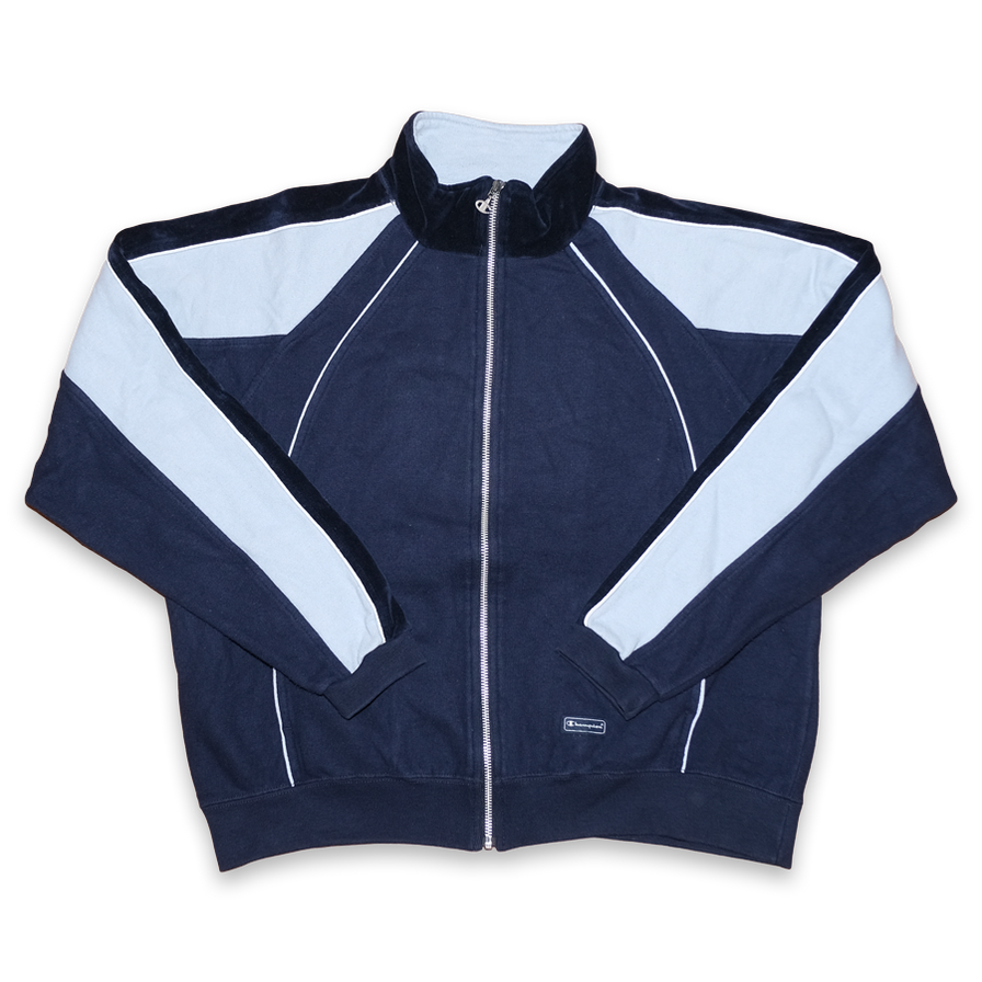 Champion Sweat Jacket Small - Double Double Vintage