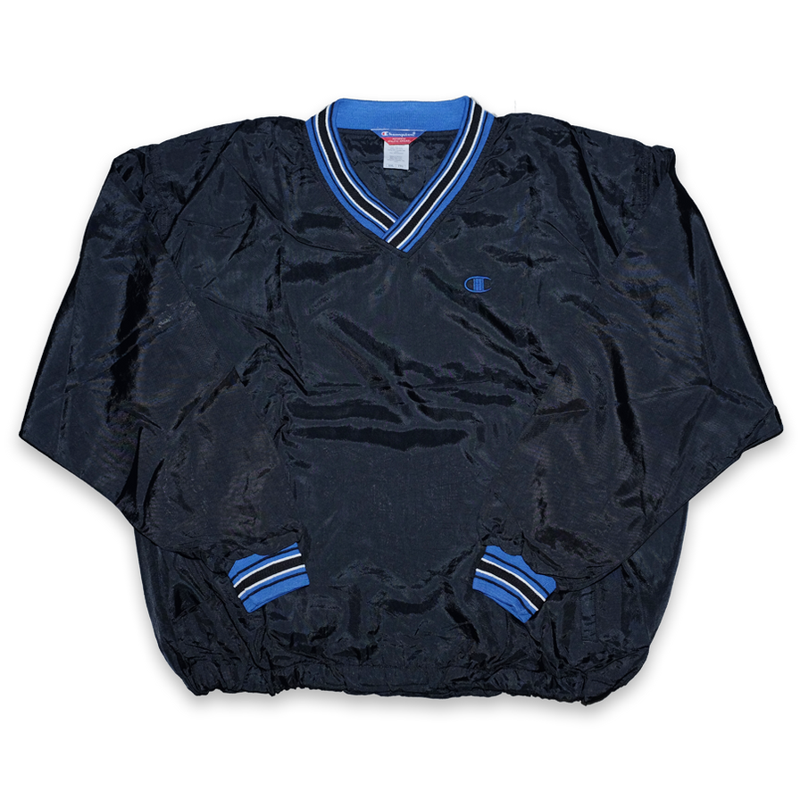 Vintage Champion Q-Zip Windbreaker XLarge - Double Double Vintage