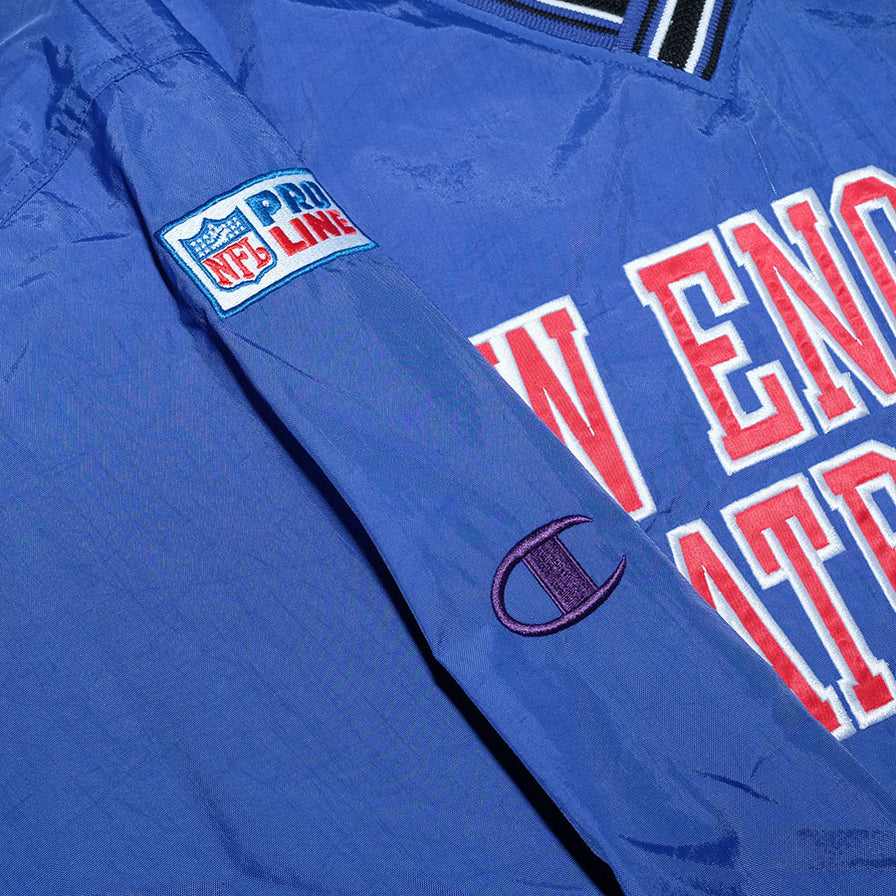 Vintage Champion New England Patriots Windbreaker XLarge - Double Double Vintage