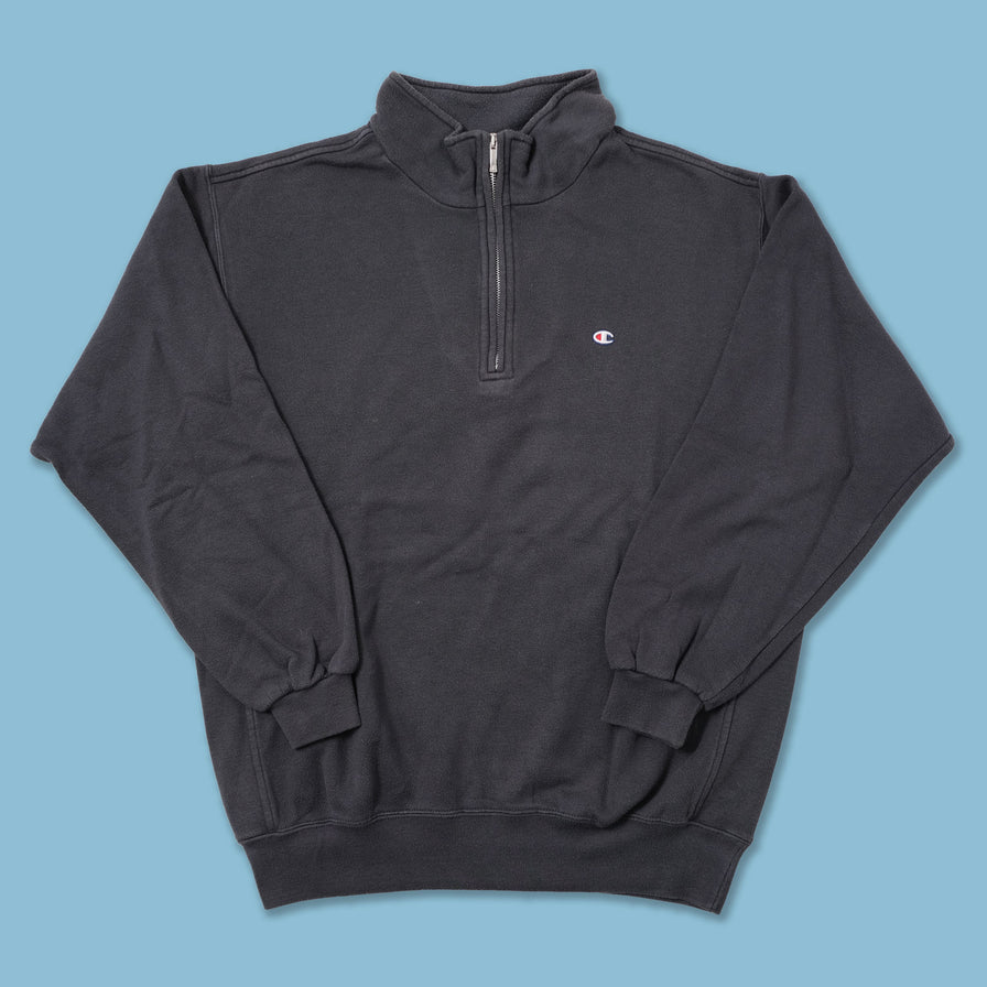 Vintage Champion Q-Zip Sweater Medium