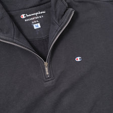 Vintage Champion Q-Zip Sweater Medium