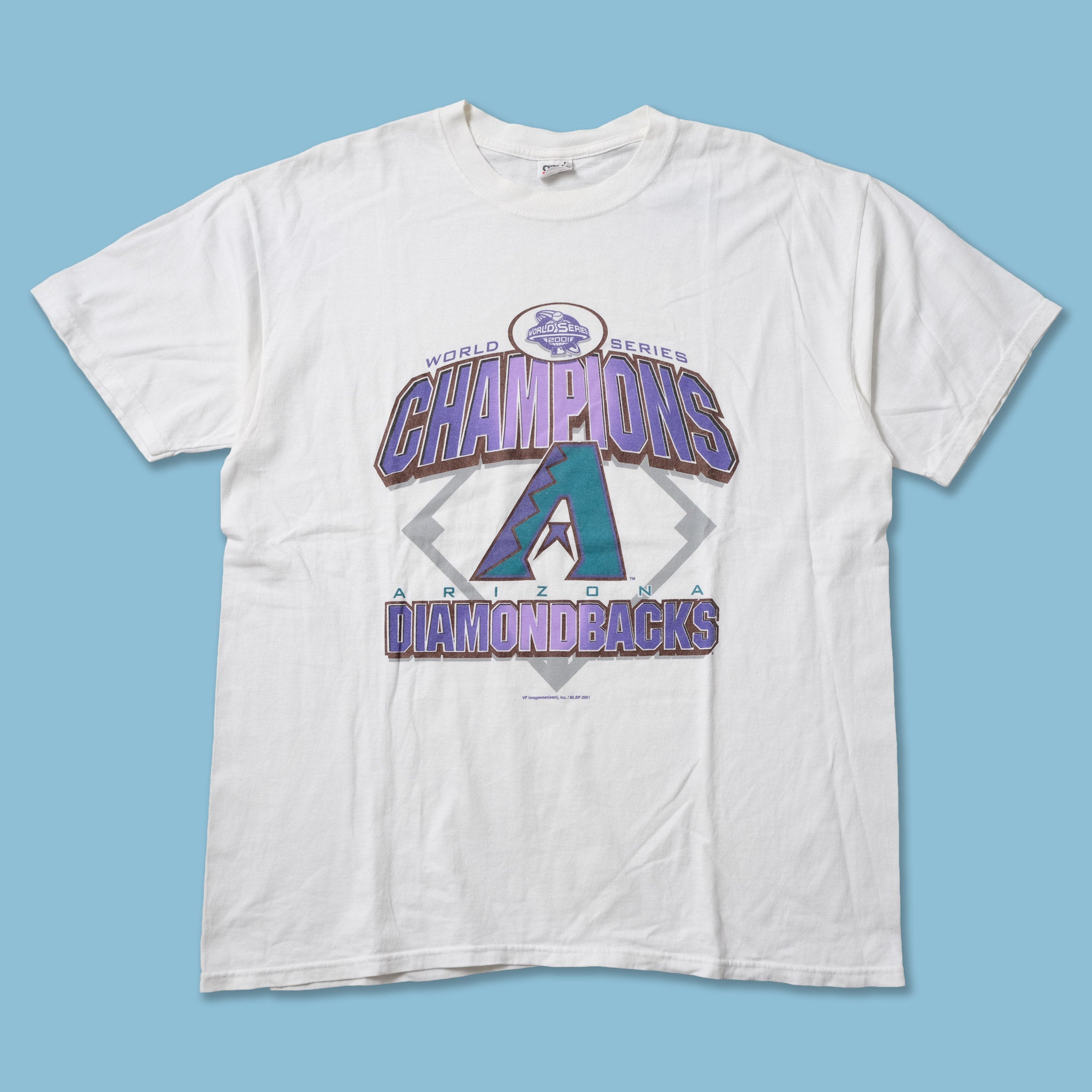 2001 World Series Vintage Diamondback Jerseys T-shirts & Polo Shirts -  clothing & accessories - by owner - apparel