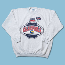 Vintage Super Bowl 2000 San Diego Chargers Sweater XLarge