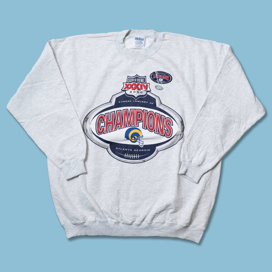 Vintage Super Bowl 2000 San Diego Chargers Sweater XLarge