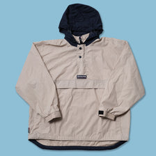 Vintage Chaps By Ralph Lauren Q-Zip Windbreaker Large