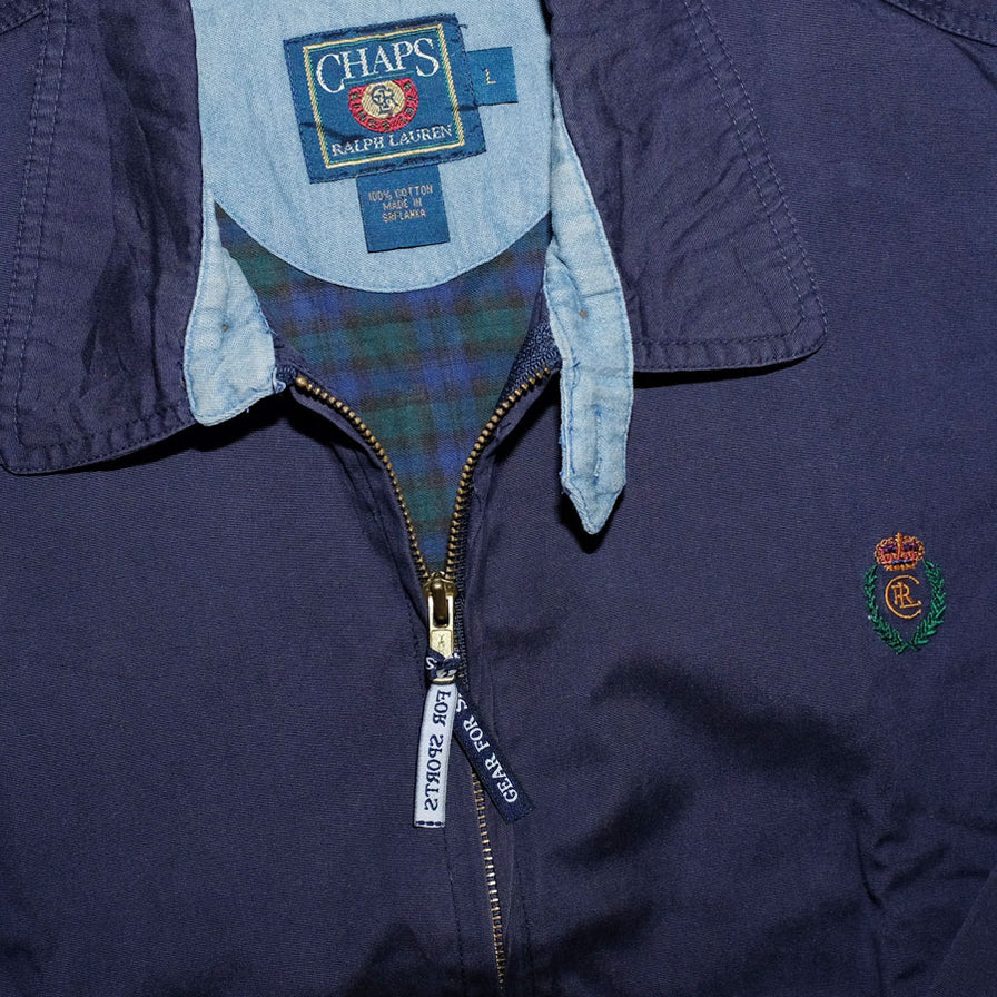 Vintage Chaps By Ralph Lauren Harrington Jacket Large - Double Double Vintage