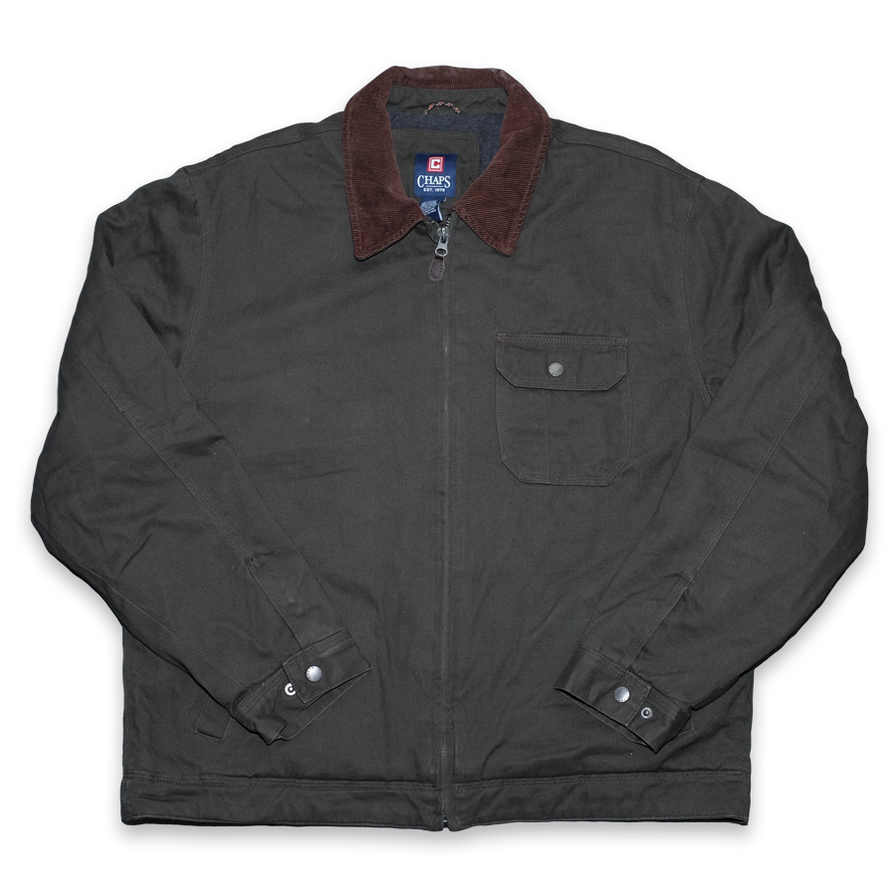 Vintage Chaps by Ralph Lauren Padded Harrington Jacket Large - Double Double Vintage