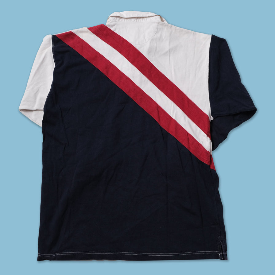 Vintage Chaps Ralph Lauren Shirt Mens Medium White Rugby