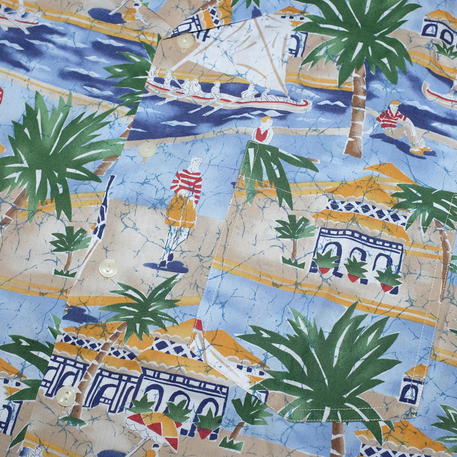 Vintage Chaps Ralph Lauren Graphic Shirt XLarge - Double Double Vintage