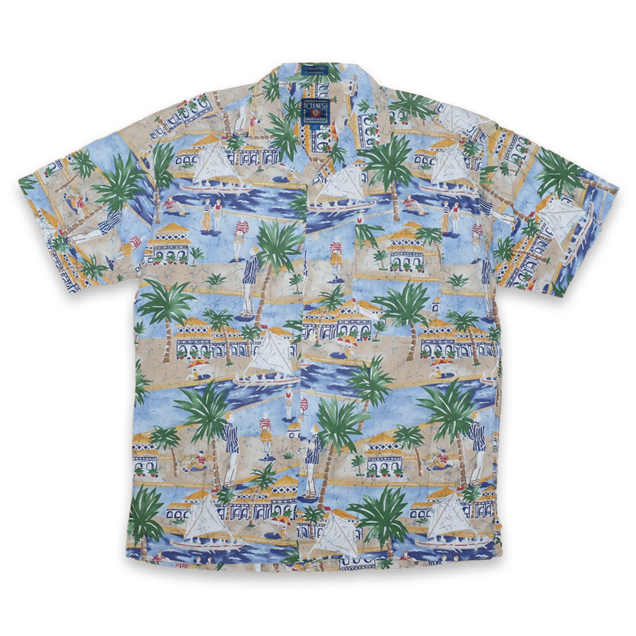 Vintage Chaps Ralph Lauren Graphic Shirt XLarge - Double Double Vintage