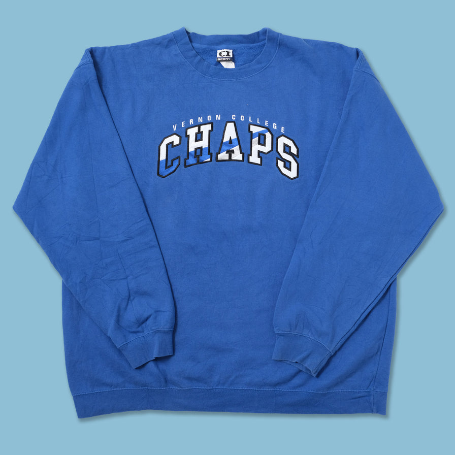 Vintage Vernon College Chaps Sweater XLarge