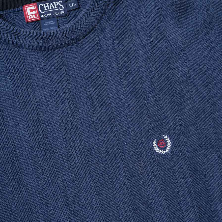 Vintage Chaps By Ralph Lauren Knit Sweater Large