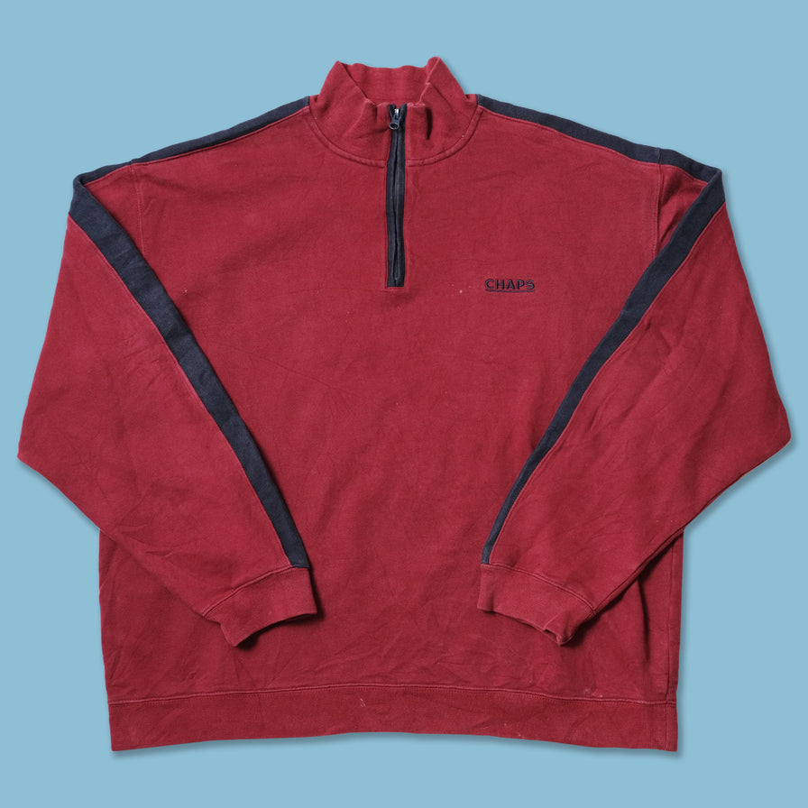 Vintage Chaps By Ralph Lauren Q-Zip Sweater XLarge