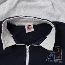 Vintage RV Charters Q-Zip Sweater XLarge