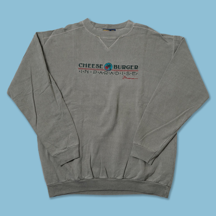 Vintage Cheese Burger in Paradise Sweater Large / XLarge