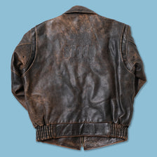 Vintage Chevignon Leather Jacket Large