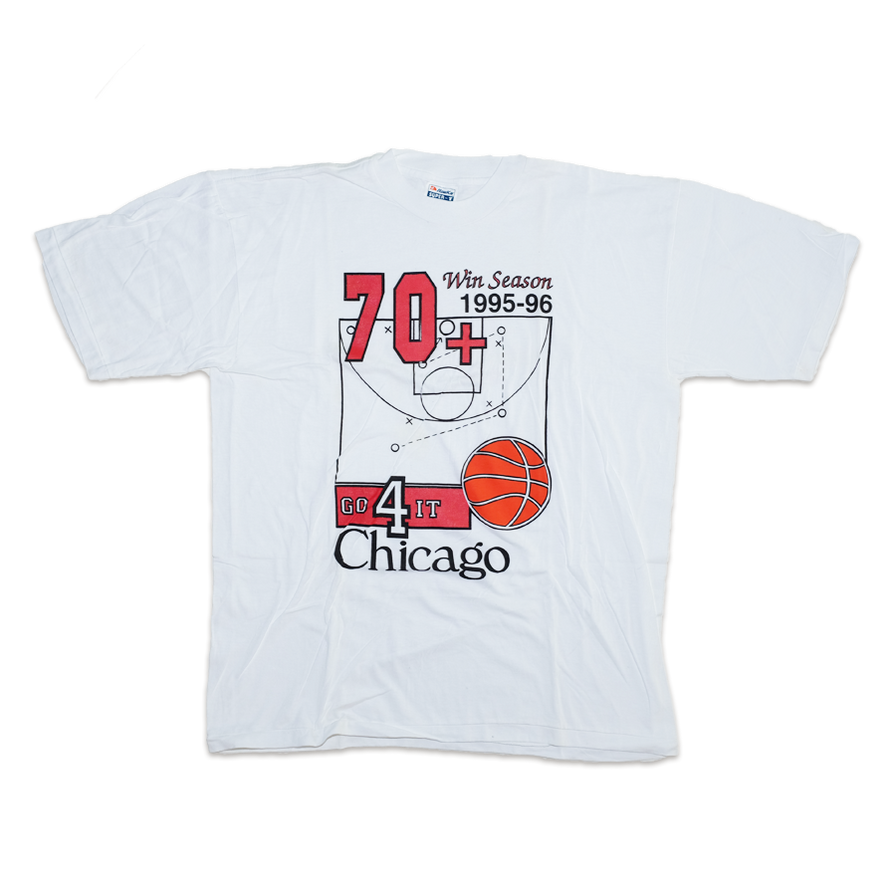 Vintage Chicago Bulls T-Shirt XLarge - Double Double Vintage