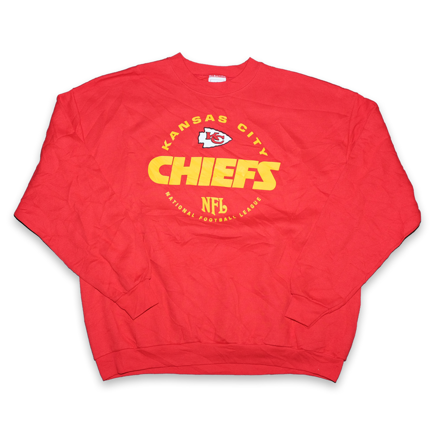 Vintage Kansas City Chiefs Sweater XXL - Double Double Vintage