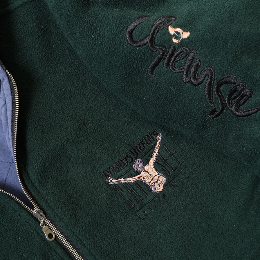 Vintage Chiemsee Hooded Fleece Jacket XLarge