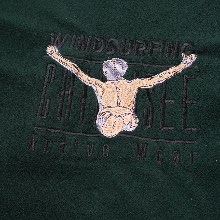 Vintage Chiemsee Hooded Fleece Jacket XLarge