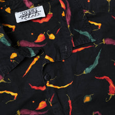 Vintage Chilli Pattern Shirt Large