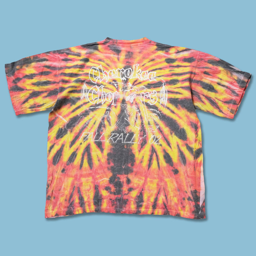 Vintage Cherokee Choppers Tie Dye T-Shirt Large