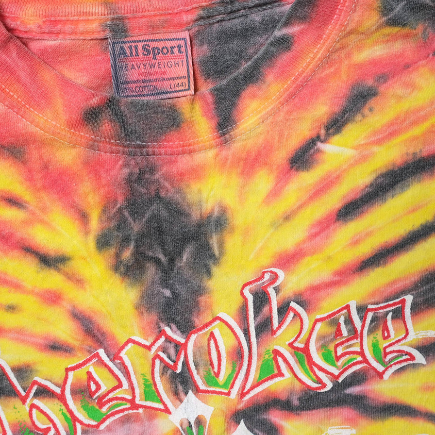 Vintage Cherokee Choppers Tie Dye T-Shirt Large