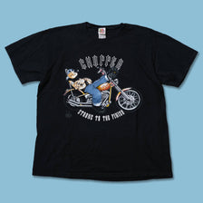 Vintage Popeye Chopper T-Shirt XLarge