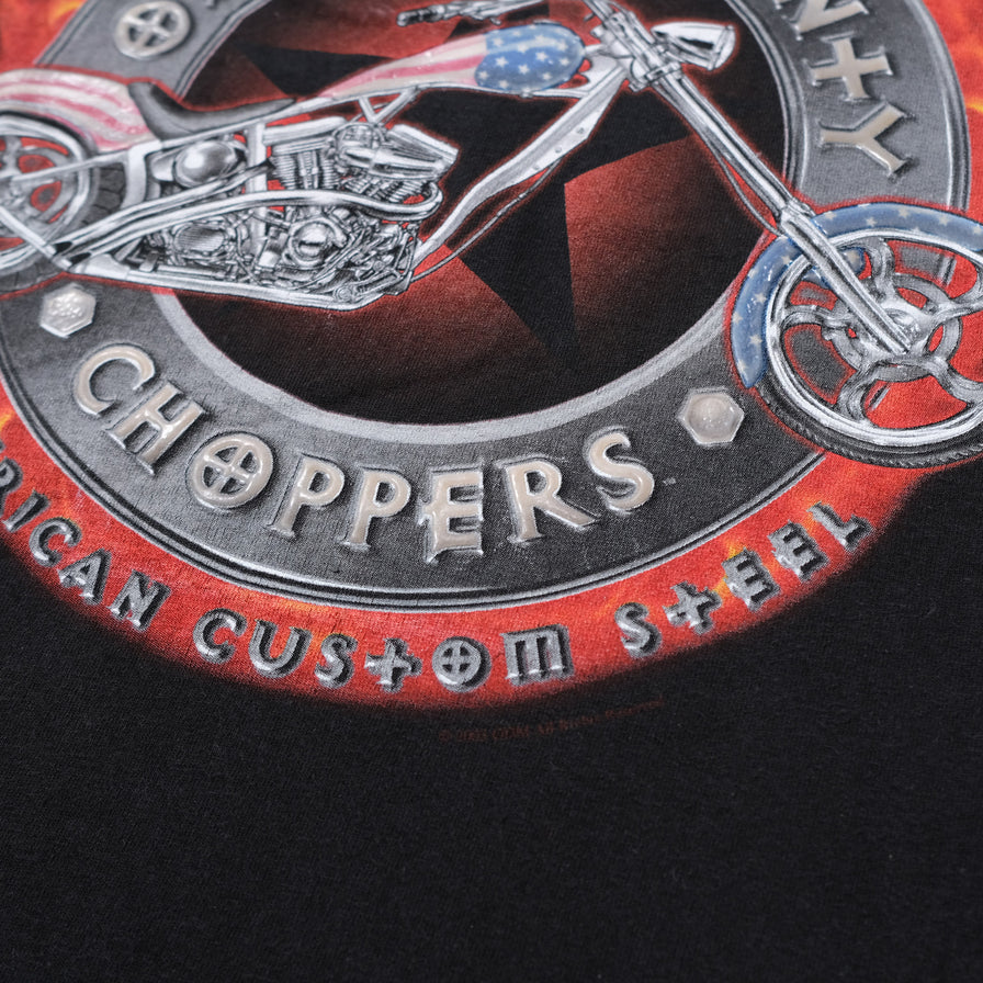 Vintage Ranger County Choppers T-Shirt Medium