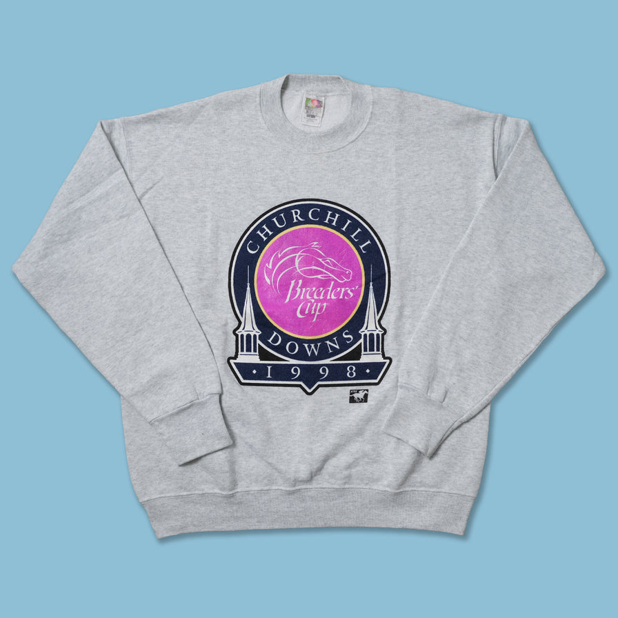 Vintage 1998 Breaders Cup Sweater Large