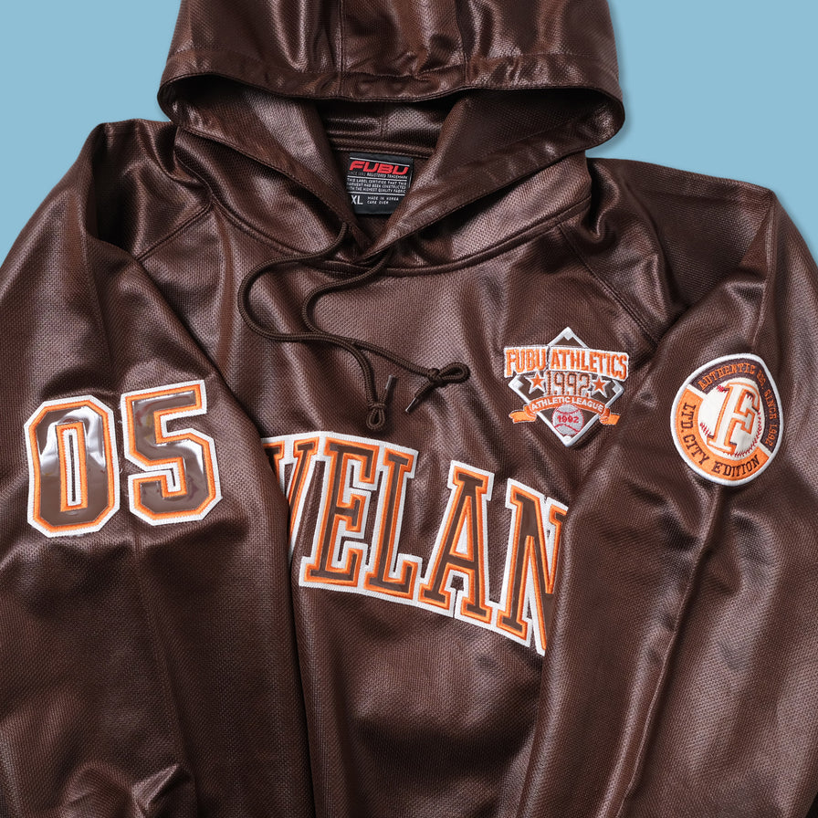 Vintage Fubu Cleveland Browns Hoody XLarge