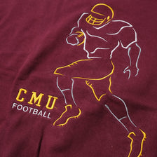 Vintage CMU Football Sweater Large