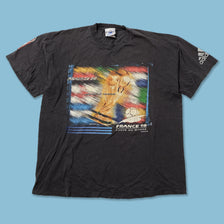 Vintage 1998 adidas World Cup France T-Shirt Large