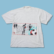 Vintage Coca Cola Soccer T-Shirt Large