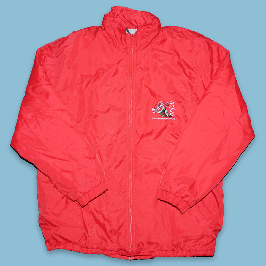Vintage Coca Cola Padded Jacket XLarge