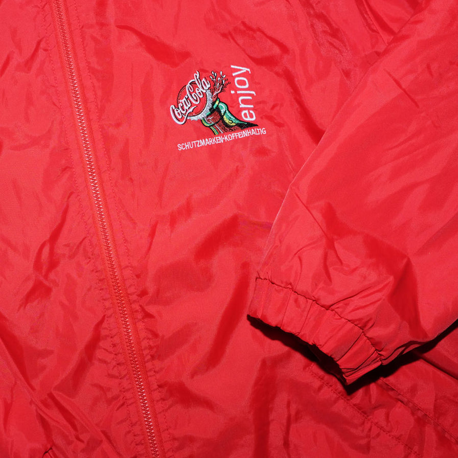 Vintage Coca Cola Padded Jacket XLarge