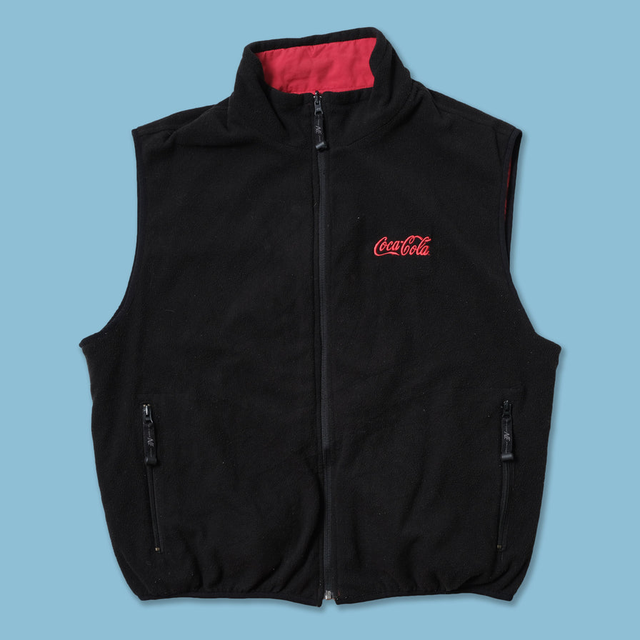 Vintage Coca Cola Reversible Vest Large