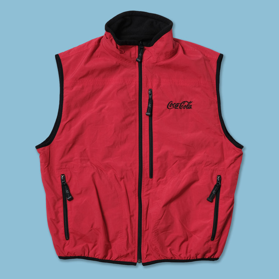 Vintage Coca Cola Reversible Vest Large